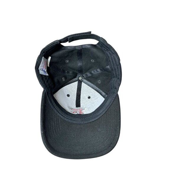 VTG Atlanta Falcons NFL Reebok Black Baseball Cap Hat Adjustable Sz One Size - Picture 6 of 10